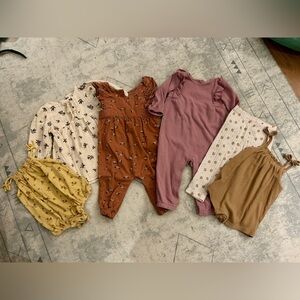 Adorable Baby Clothing Set in Earth Tones 9-18 months